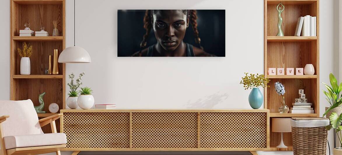 Unbreakable Focus — The Eyes of Determination by MotivatePrints