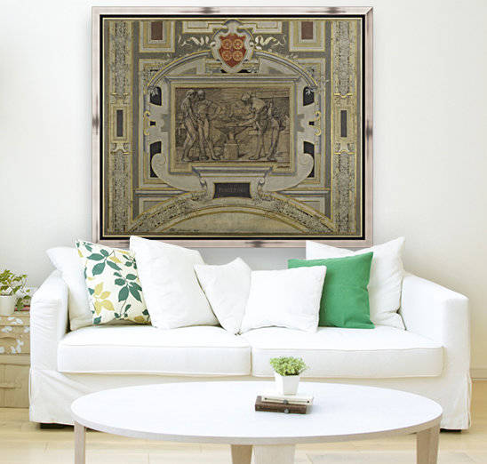 Esquisse pour la galerie des Metiers de l Hotel de Ville Forgerons by Pierre Victor Galland