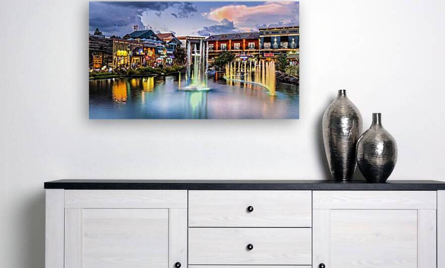 The Island Pigeon Forge TN – Fountain Magic by Shelia Hunt Photography