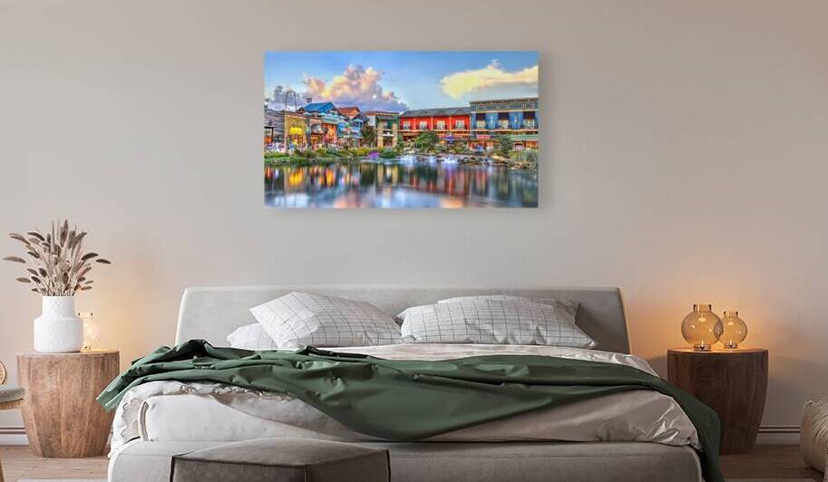 Sunny Day at The Island Pigeon Forge Tennessee by Shelia Hunt Photography