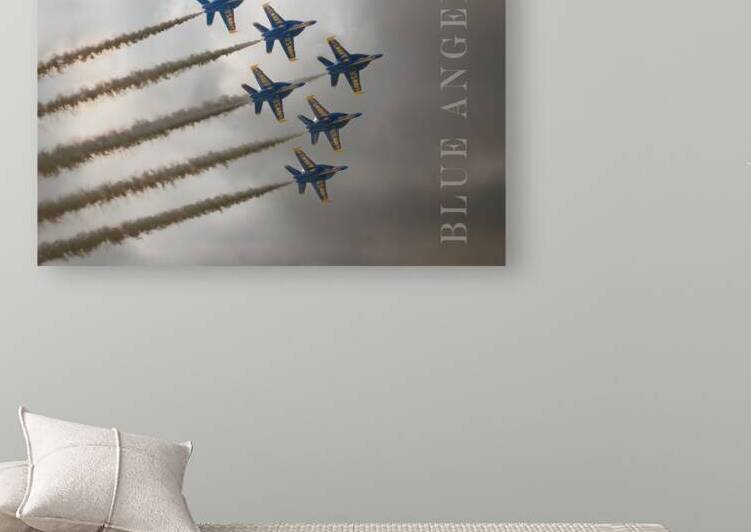 Blue Angels in Flight by Norma Brandsberg Photography