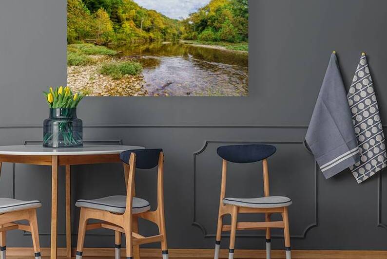 Spring Creek Waters Autumn by Jennifer White