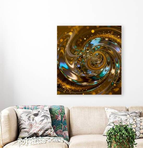 Galaxy Coils  2  by Byron Johnson