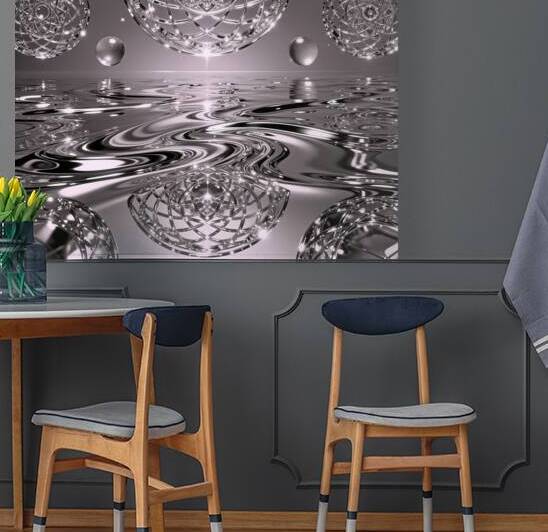 Circular Transparencies  by Byron Johnson