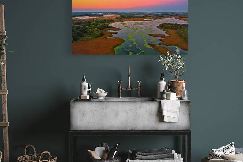 The Marsh Lands of Peltier Lake by UpThereAgain Photography