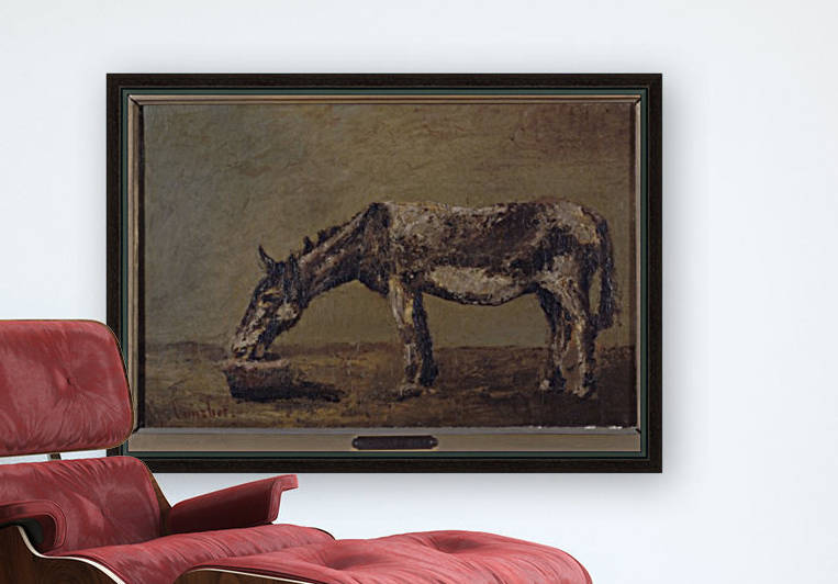 L ane by Gustave Courbet