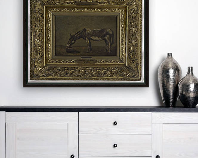 L ane by Gustave Courbet