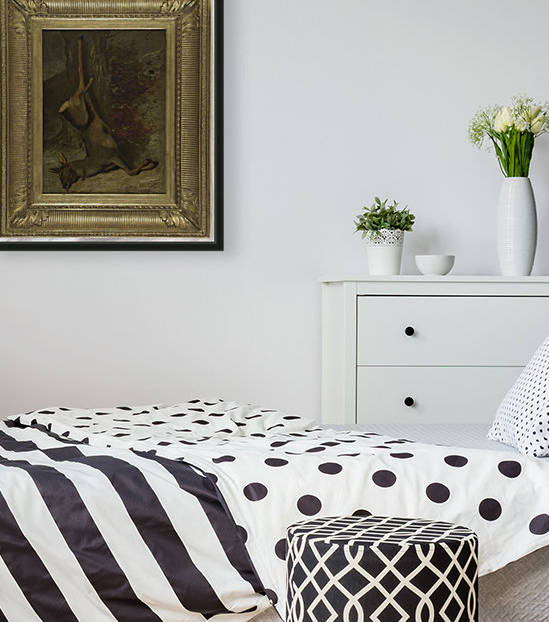 Le chevreuil by Gustave Courbet