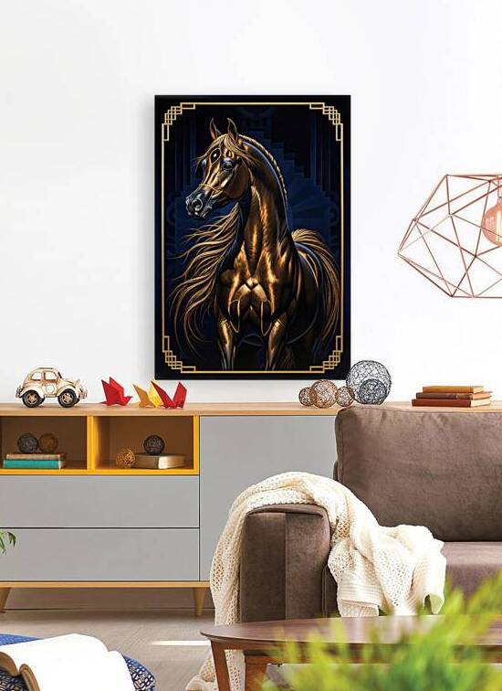 The Celestial Steed by Sumer Paintings