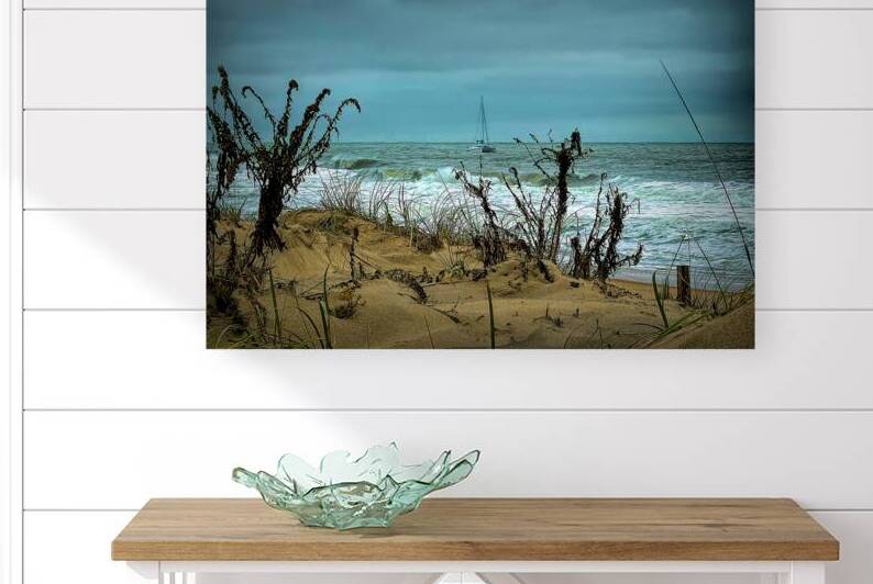 Sailboat at 142nd Street Ocean City by Bill Swartwout Photography