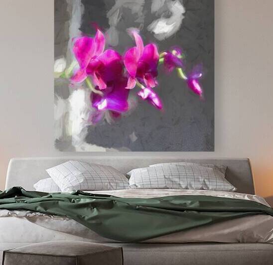 Purple Dendrobium Orchids X101 1 by Rich Franco