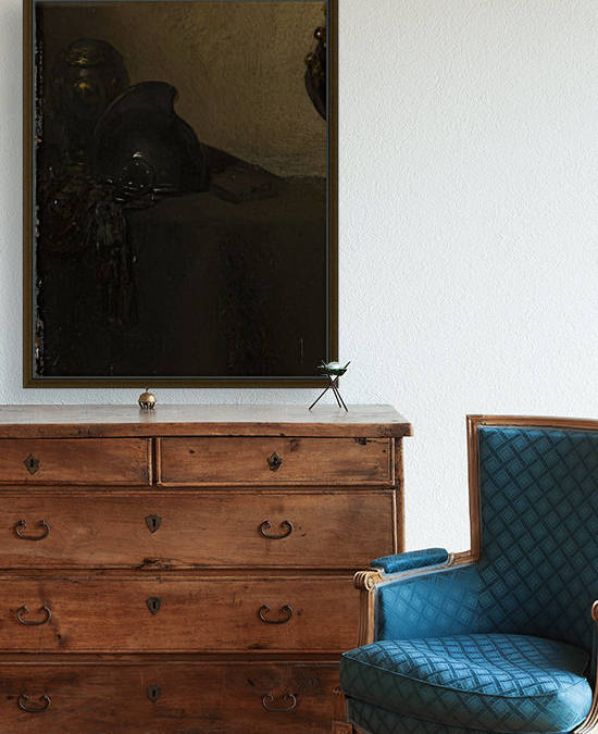 Portrait de l artiste en costume oriental by Rembrandt