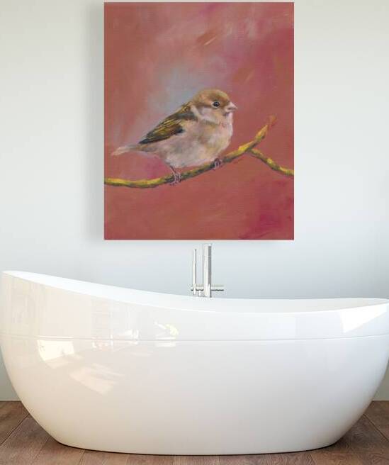 Sparrow meeting part one by Karen Kaspar