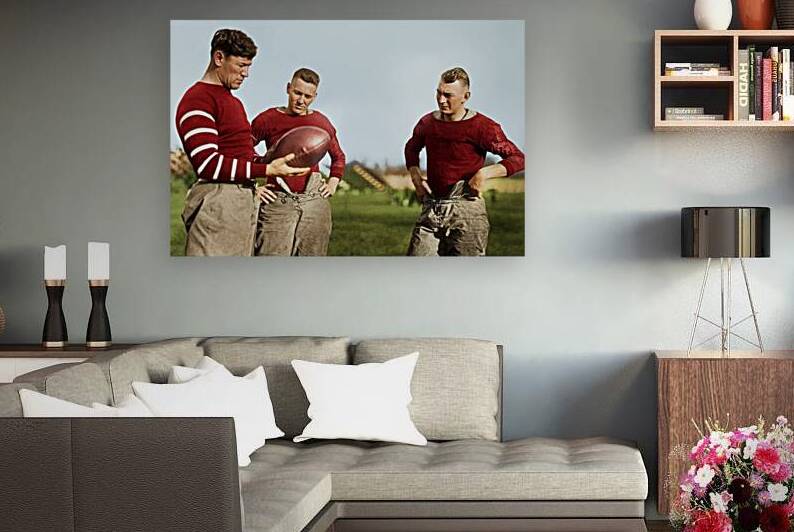 1915 Jim Thorpe Indiana Hoosiers Football Art by Row One Brand