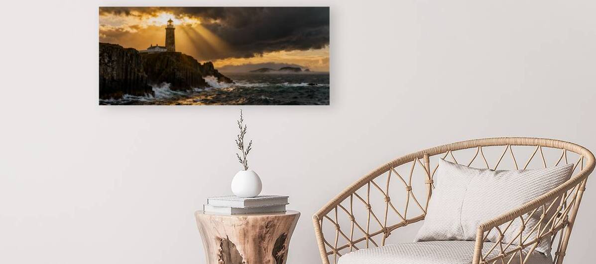 Beacon of Stormlight A Lighthouse Against the Tempest by MotivatePrints