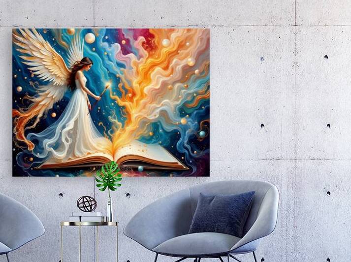 The Storyteller Celestial Angel and the Infinite Book by David Enders