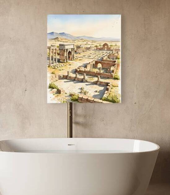 Timgad: Echoes of Roman Africa  by Sihemsoso