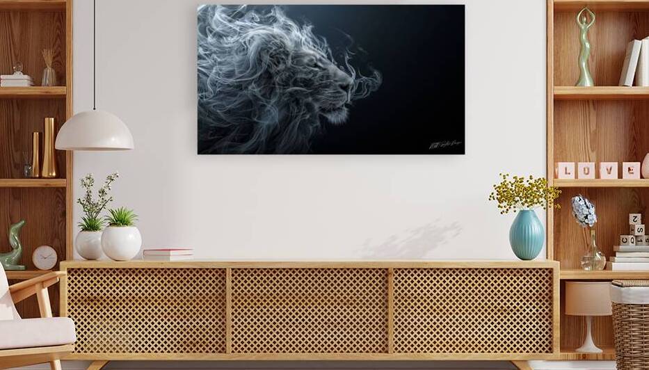 Mystical Magical - Lion 3D  by SykArt Designs