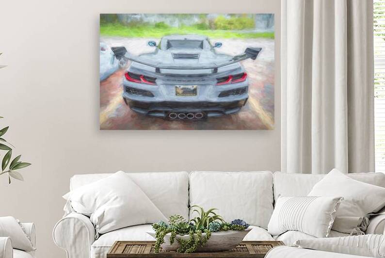 2025 Wolf Gray Corvette Z06 X3 15 by Rich Franco