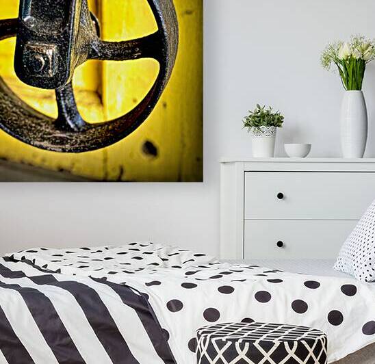 Guide Wheel for Antique Plowshare by Bill Swartwout Photography