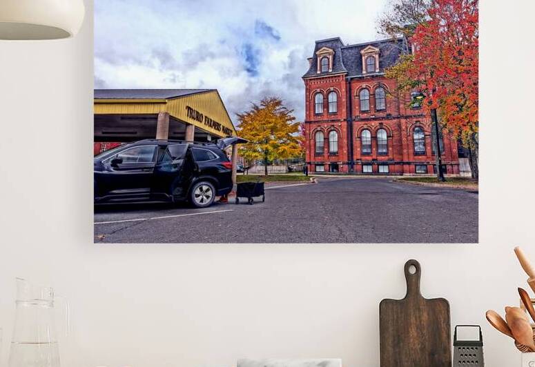 Vibrant Leaves At Market End by Future Unmapped