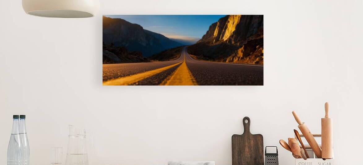 First Light on the High Pass by MotivatePrints