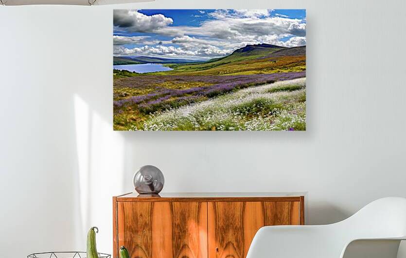 Through the Heather to the Loch by Thea Menagh