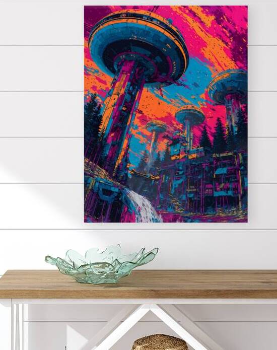 Sci fi poster 1 by Infinite Wall Art
