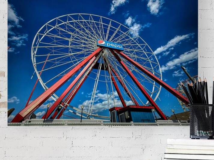 Ocean City Ferris Wheel Ready for Winter by Bill Swartwout Photography