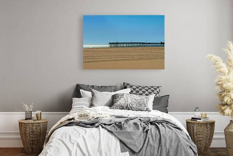 Ocean City Fishing Pier with Sparkling Atlantic Ocean by Bill Swartwout Photography