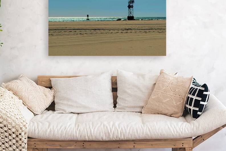 Ocean City Inlet with Sparkling Atlantic by Bill Swartwout Photography