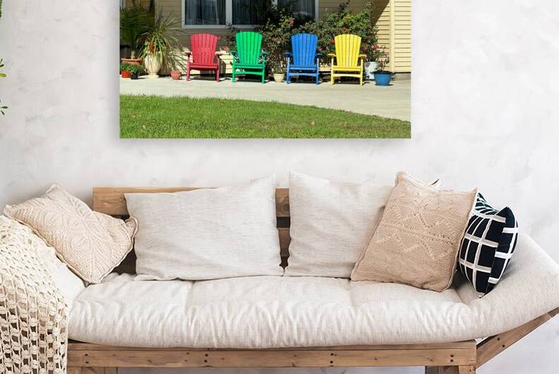 OC Adirondak Beach Chair Lineup by Bill Swartwout Photography