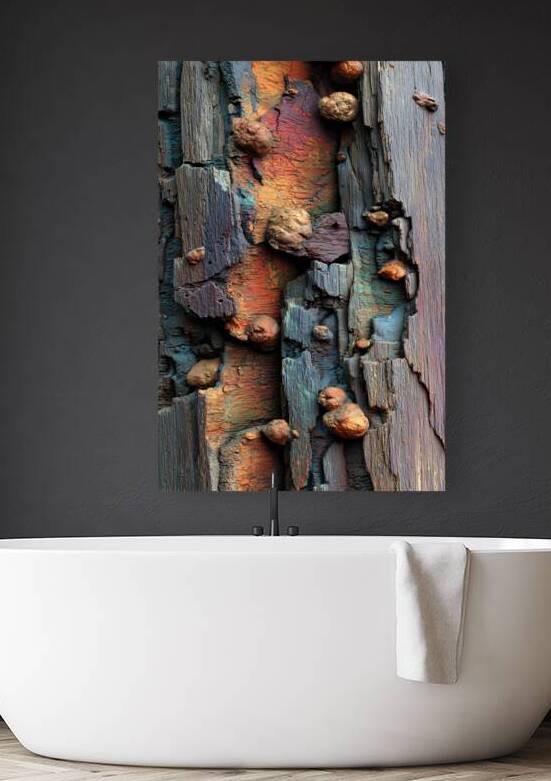 Wood structure 3 by Infinite Wall Art