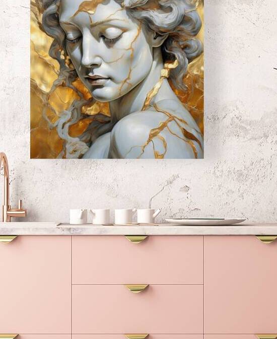 Marble and Gold by Thea Menagh