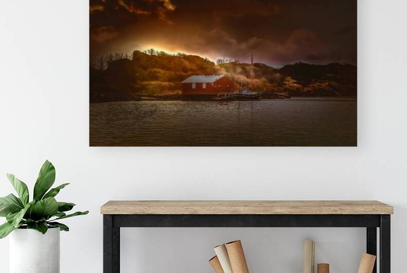 Greeted by Lofoten  Stamsund Storms by Norma Brandsberg Photography