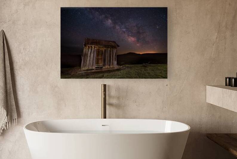 Shack Under the Stars - Lassen County California by Mike Lee