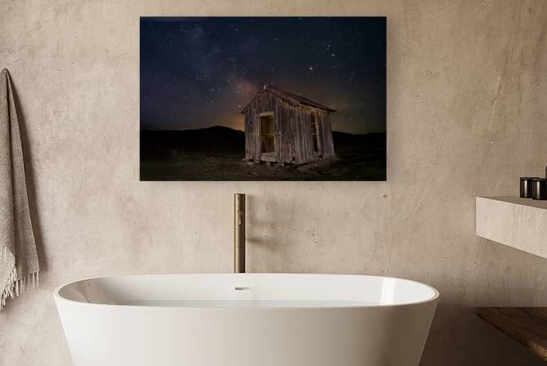 Twighlight at the Little Shack - Lassen County California by Mike Lee