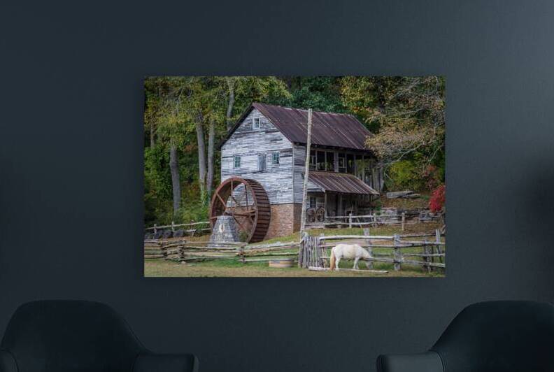 Historic Grist Mill - Appalachia - Clinton Tennessee  by Gary Whitton