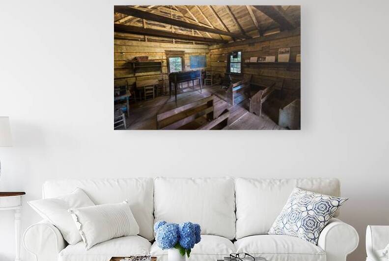 Historic Big Tater Valley School House - Clinton Tennessee  by Gary Whitton