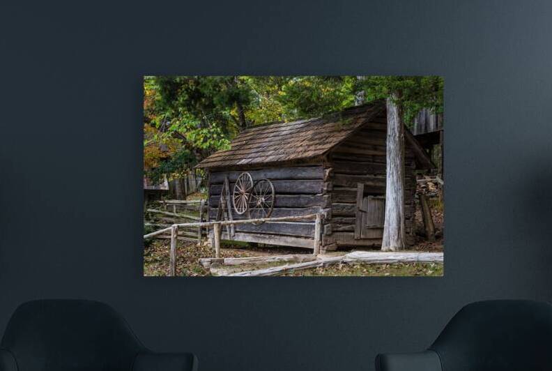 Historic Wooden Storage Shed - Appalachia - Clinton Tennessee by Gary Whitton