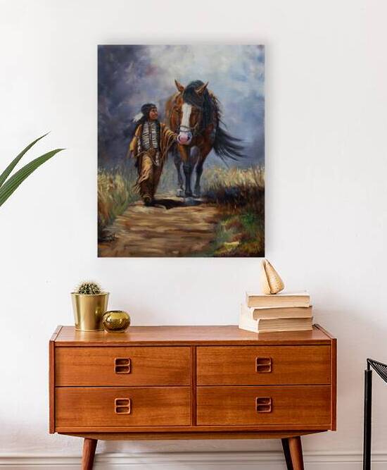 COMING OUT OF THE FOG  by Tammi Vaughan Fine Art