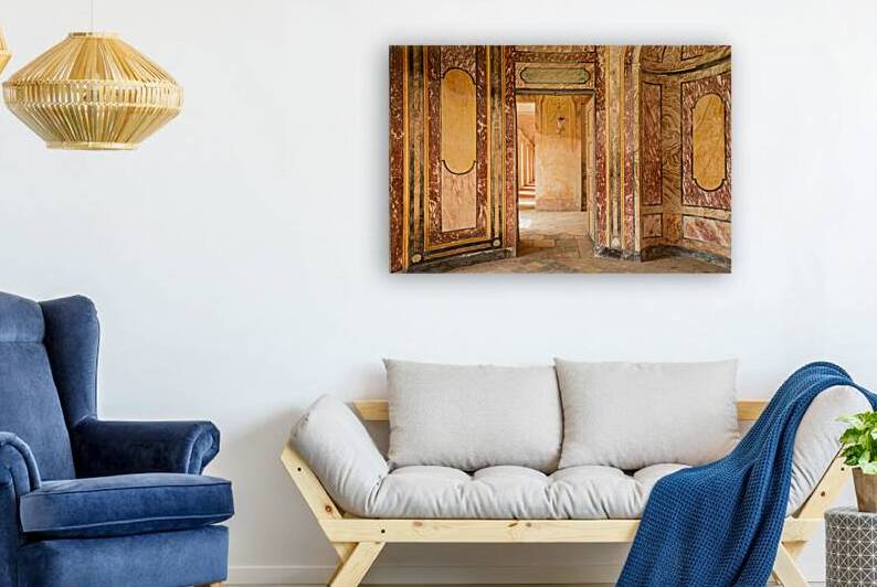 Interior of Agliè Castle Piedmont Italy by Paolo Modena