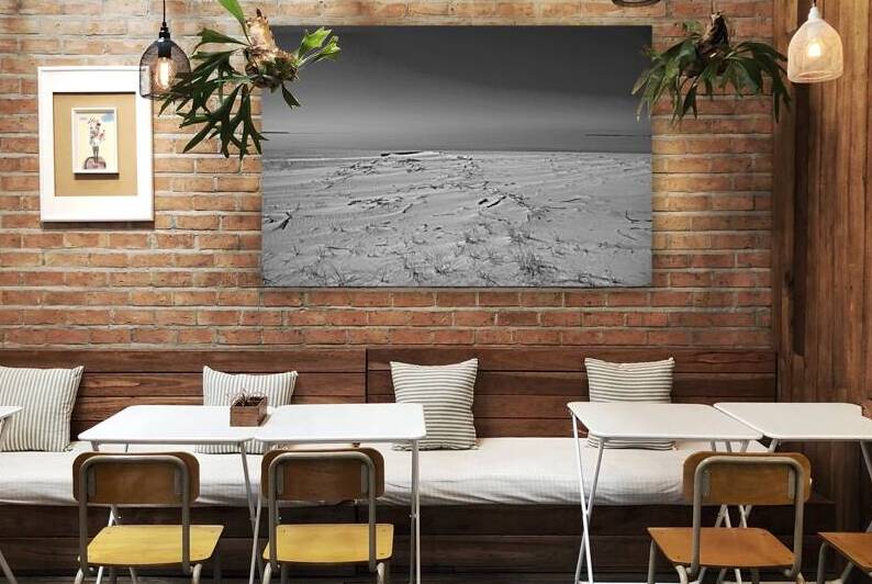 Sand River Beach Print by Stephen Emms