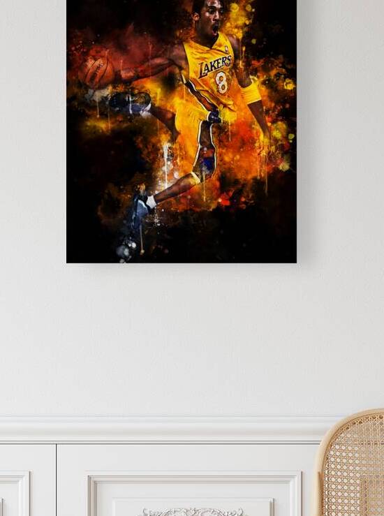 Kobe Bryant LA Lakers 2 by David Pup