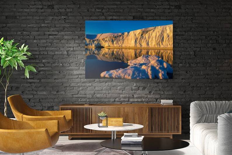 MIDNIGHT SUN ON ICE by Doug Sturgess