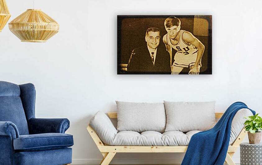 Pistol Pete and Coach Press Maravich by Row One Brand