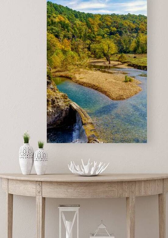 Fall View From Dillard Mill by Jennifer White