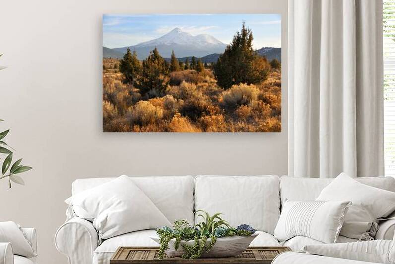 Mount Shasta in the Fall - California by Gary Whitton