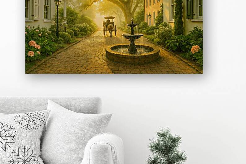 Charleston Carriage Ride at Sunrise by Shelia Hunt Photography