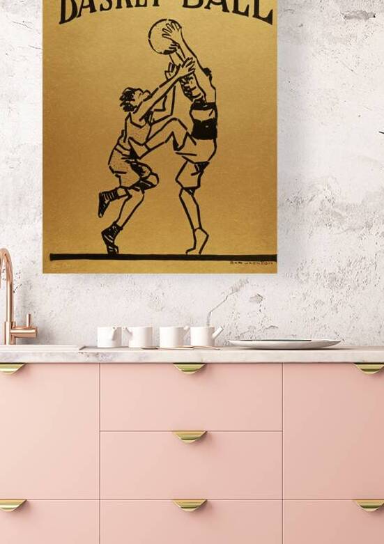 Early 1900s Colorado Basketball Art by Row One Brand